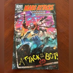 IDW comics - Mars Attacks Transformers.
